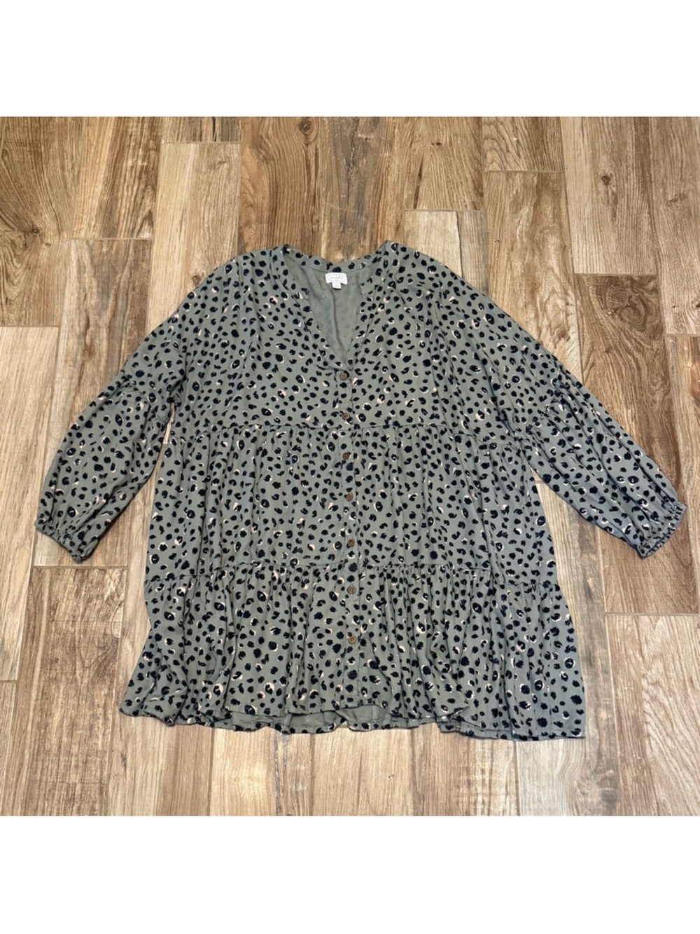 Mud Pie Women's Maybell Flounce Dress - Picture 2 of 4